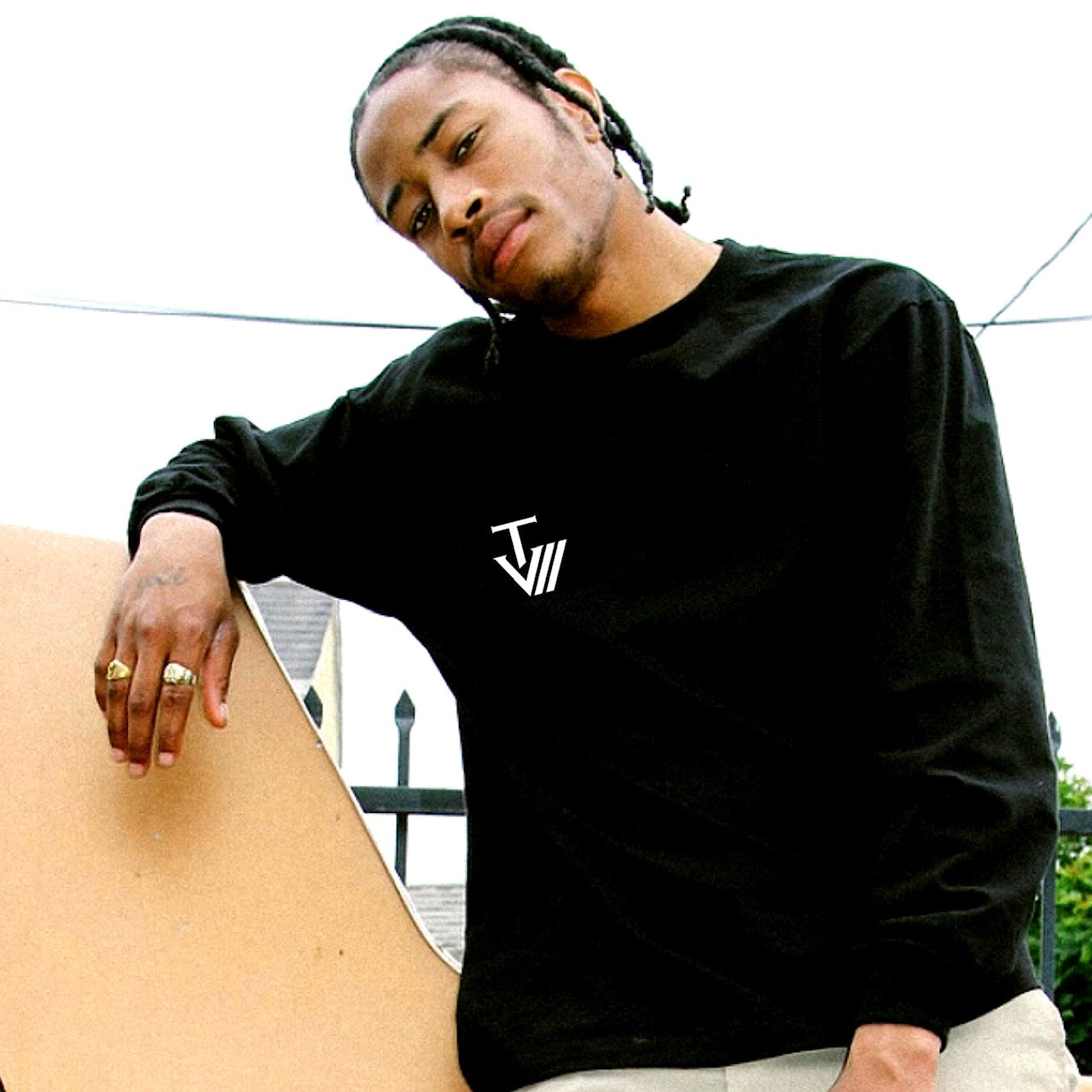 Logo Long Sleeve - Black