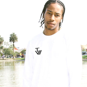 Logo Long Sleeve - White