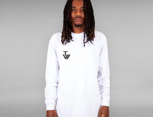 Logo Long Sleeve - White