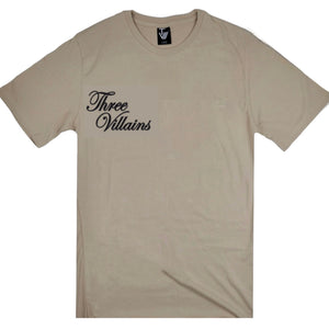 Script Tee - Khaki