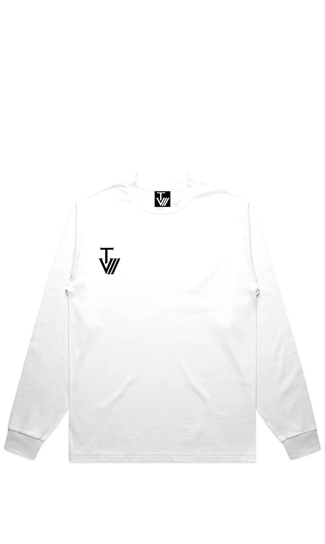 Logo Long Sleeve - White