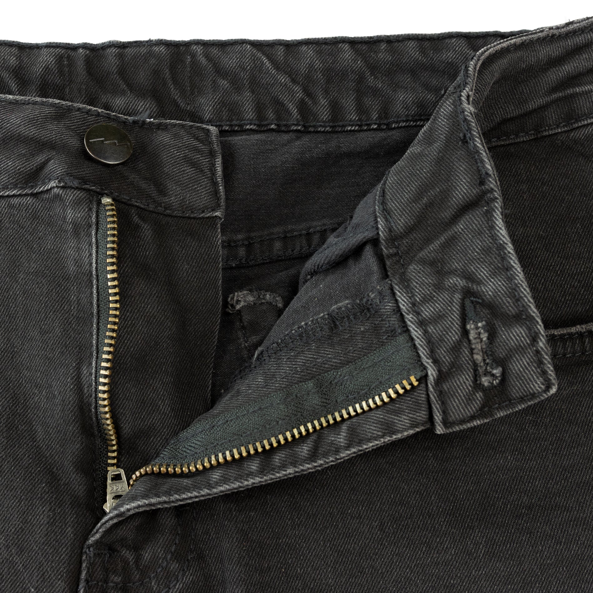 Ripped Denim - Faded Black