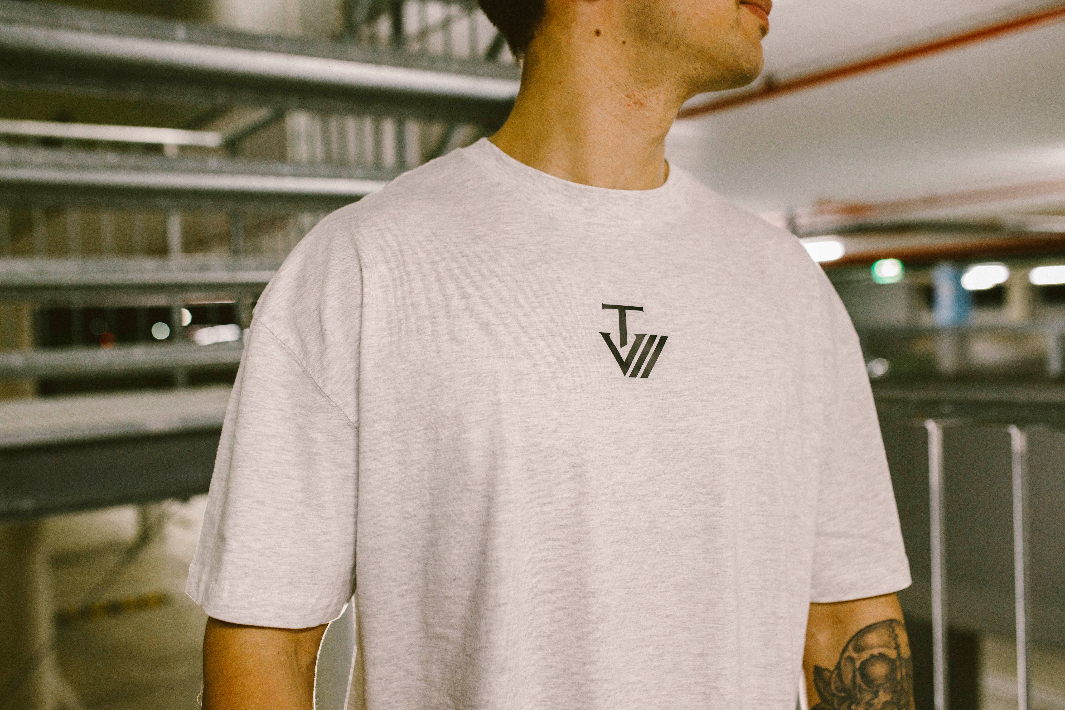 Logo Tee - Ash Grey
