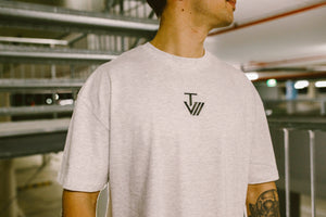 Logo Tee - Ash Grey