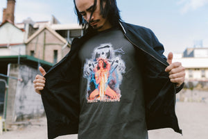 Reaper Tee - Faded Black