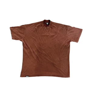 Patch Tee - Washed Brown