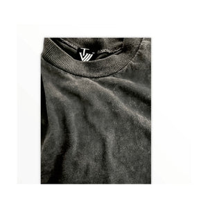 Patch Tee - Washed Black